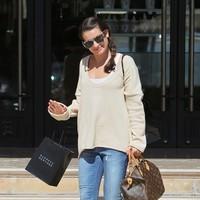 Lea Michele has her hands full as she leaves Barneys | Picture 97520